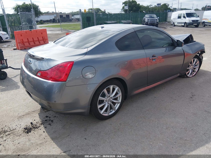2012 Infiniti G VIN JN1CV6EL6CM471042 IAAI salvage auction — FRONT END, Salvage Title, sold $475 on 2026-07-31 (photo 4)