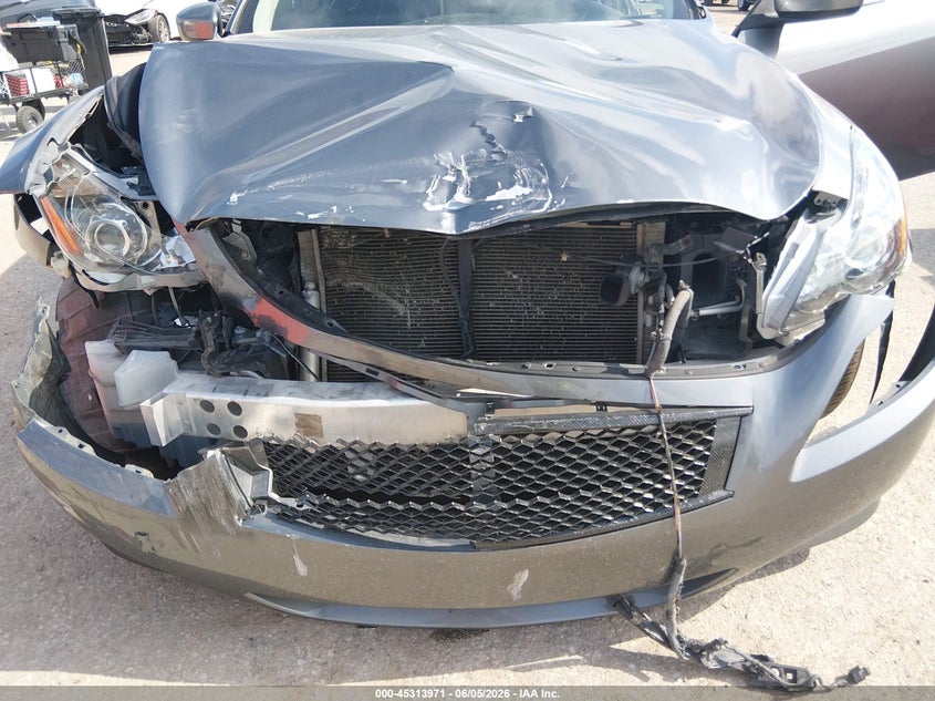 2012 Infiniti G VIN JN1CV6EL6CM471042 IAAI salvage auction — FRONT END, Salvage Title, sold $475 on 2026-07-31 (photo 6)