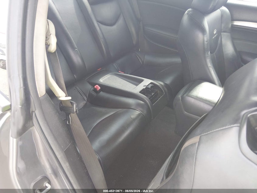 2012 Infiniti G VIN JN1CV6EL6CM471042 IAAI salvage auction — FRONT END, Salvage Title, sold $475 on 2026-07-31 (photo 8)