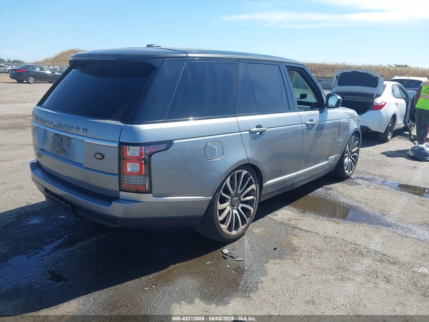 2013 Land rover RANGE ROVER VIN SALGS2DF8DA117529 IAAI salvage auction — ENGINE DAMAGE, Salvage Title, sold $2,550 on 2026-07-08 (photo 4)