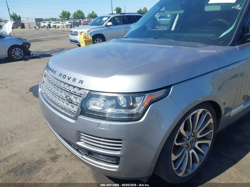 2013 Land rover RANGE ROVER VIN SALGS2DF8DA117529 IAAI salvage auction — ENGINE DAMAGE, Salvage Title, sold $2,550 on 2026-07-08 (photo 6)