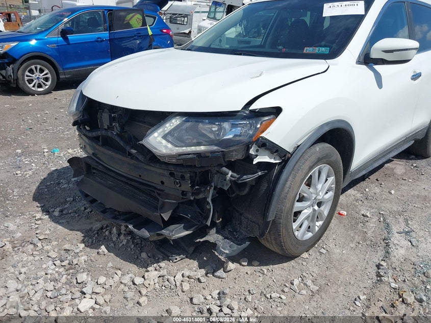 2018 Nissan Rogue VIN KNMAT2MV1JP556811 IAAI salvage auction — FRONT END, Salvage (Pennsylvania), sold $2,500 on 2026-07-31 (photo 6)