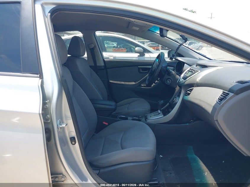 2012 Hyundai Elantra VIN KMHDH4AE0CU328751 IAAI salvage auction — NORMAL WEAR, Clear (Georgia), sold $475 on 2026-07-16 (photo 5)