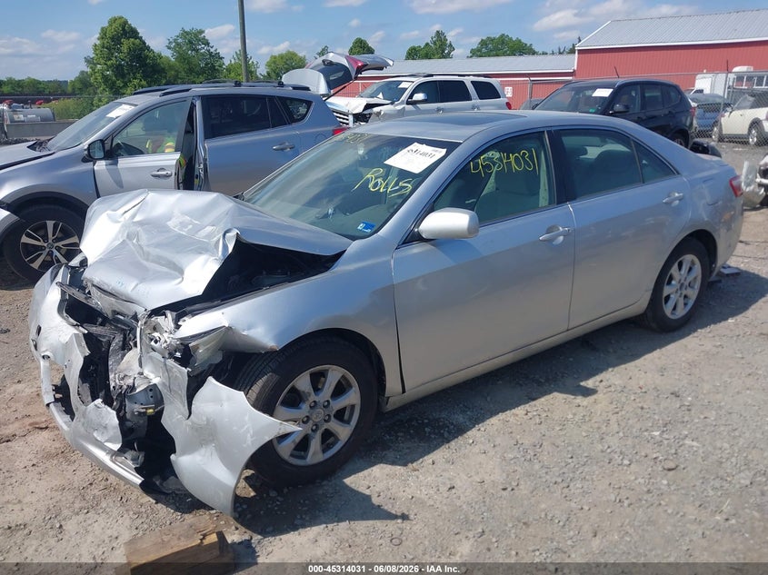 2007 Toyota Camry VIN JTNBE46K673106273 IAAI salvage auction — FRONT END, Clear (Virginia), sold $475 on 2026-07-28 (photo 2)