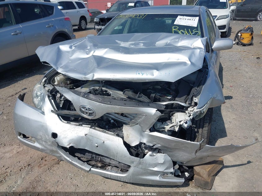 2007 Toyota Camry VIN JTNBE46K673106273 IAAI salvage auction — FRONT END, Clear (Virginia), sold $475 on 2026-07-28 (photo 6)