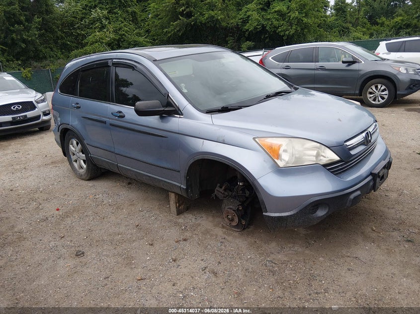 2007 Honda Cr-v VIN JHLRE48507C030420 IAAI salvage auction — UNKNOWN, Clear (Maryland), sold $1,100 on 2026-07-30 (photo 1)