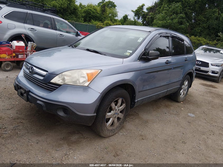2007 Honda Cr-v VIN JHLRE48507C030420 IAAI salvage auction — UNKNOWN, Clear (Maryland), sold $1,100 on 2026-07-30 (photo 2)