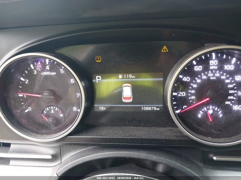 2022 Kia Carnival VIN KNDNB4H3XN6091630 IAAI salvage auction — REAR END, Salvage Title, sold $4,700 on 2026-07-29 (photo 7)