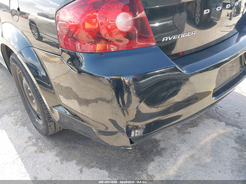 2012 Dodge Avenger VIN 1C3CDZAB0CN243423 IAAI salvage auction — NORMAL WEAR, Clear (Texas), sold $250 on 2026-07-09 (photo 6)