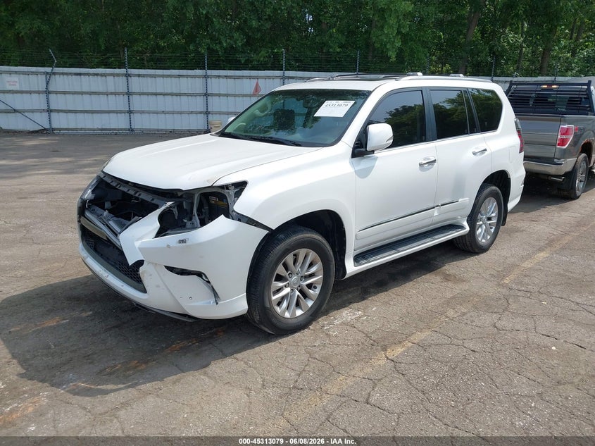 2015 Lexus Gx VIN JTJBM7FX6F5117424 IAAI salvage auction — FRONT END, Clear (Michigan), sold $10,800 on 2026-07-26 (photo 2)