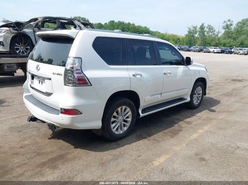 2015 Lexus Gx VIN JTJBM7FX6F5117424 IAAI salvage auction — FRONT END, Clear (Michigan), sold $10,800 on 2026-07-26 (photo 4)