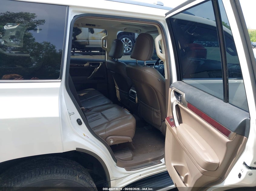 2015 Lexus Gx VIN JTJBM7FX6F5117424 IAAI salvage auction — FRONT END, Clear (Michigan), sold $10,800 on 2026-07-26 (photo 8)