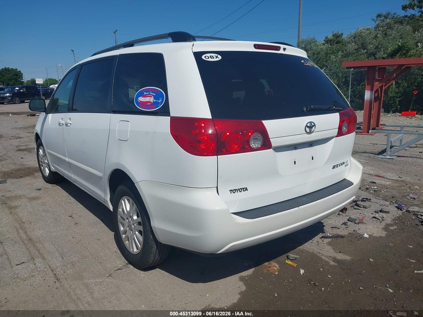 2010 Toyota Sienna VIN 5TDJK4CCXAS033694 IAAI salvage auction — NORMAL WEAR, Original (Ohio), sold $825 on 2026-07-09 (photo 3)