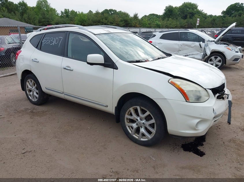 2012 Nissan Rogue VIN JN8AS5MV6CW380310 IAAI salvage auction — FRONT END, Salvage Title, sold $275 on 2026-07-21 (photo 1)