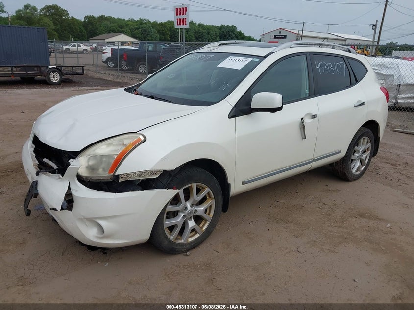 2012 Nissan Rogue VIN JN8AS5MV6CW380310 IAAI salvage auction — FRONT END, Salvage Title, sold $275 on 2026-07-21 (photo 2)