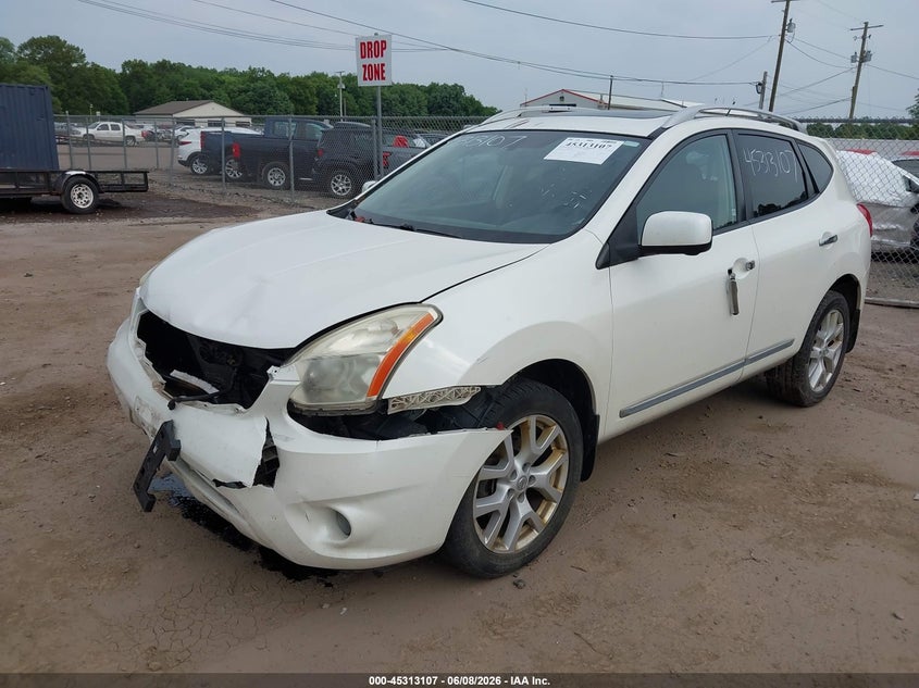 2012 Nissan Rogue VIN JN8AS5MV6CW380310 IAAI salvage auction — FRONT END, Salvage Title, sold $275 on 2026-07-21 (photo 6)