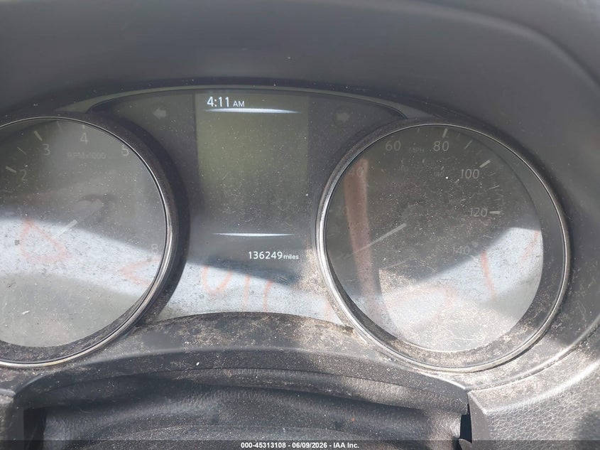 2017 Nissan Rogue VIN JN8AT2MV6HW009201 IAAI salvage auction — FRONT & REAR, Salvage Title, sold $575 on 2026-07-22 (photo 7)