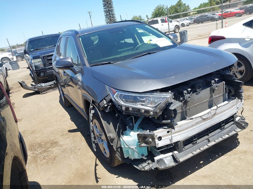 2020 Toyota Rav 4 VIN JTMRWRFV6LD043946 IAAI salvage auction — FRONT END, Salvage Title, sold $12,950 on 2026-09-22 (photo 1)