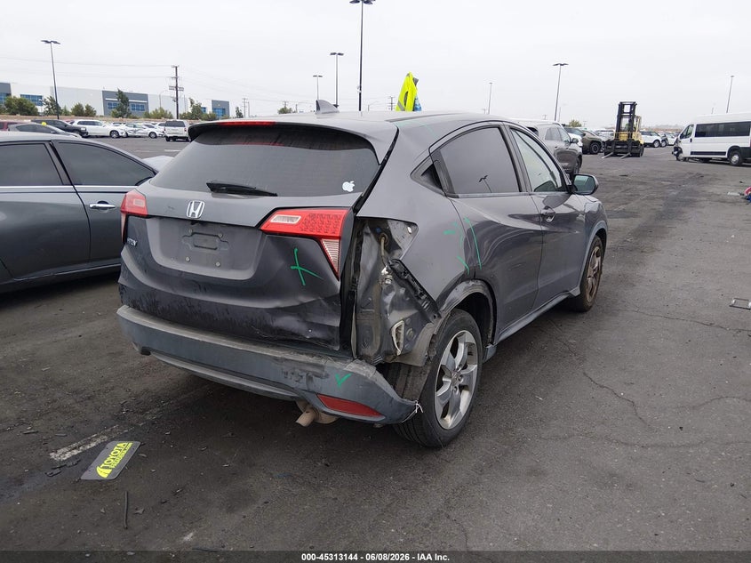 2017 Honda Hr-v VIN 3CZRU5H34HG705098 IAAI salvage auction — REAR END, Salvage Title, sold $2,750 on 2026-07-12 (photo 6)
