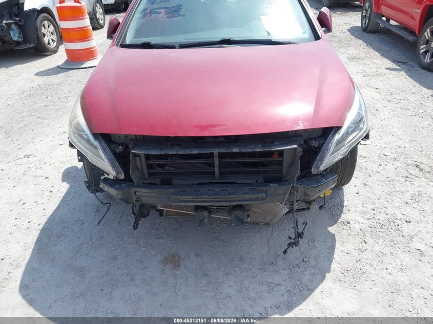 2016 Hyundai Sonata VIN KMHE24L19GA016113 IAAI salvage auction — FRONT END, Salvage Title, sold $550 on 2026-07-28 (photo 6)