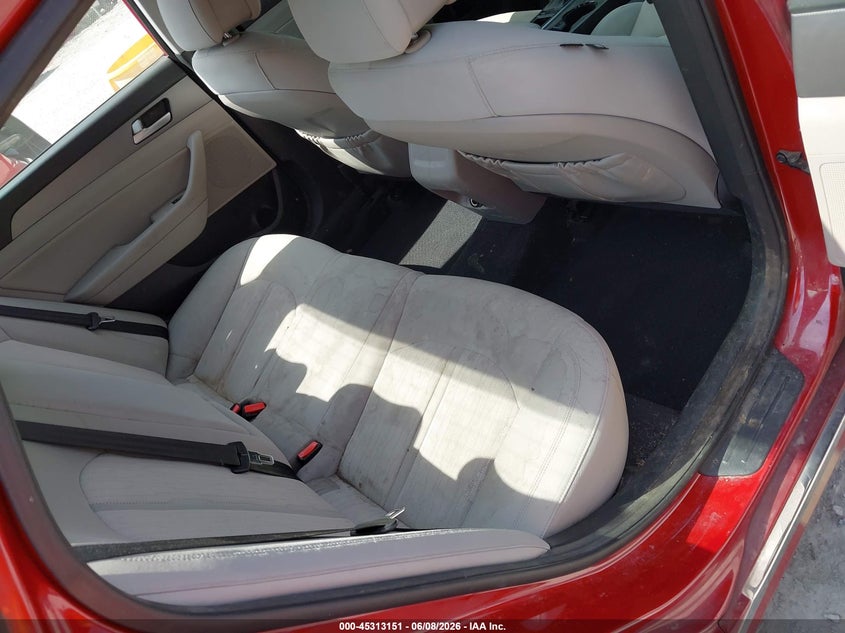 2016 Hyundai Sonata VIN KMHE24L19GA016113 IAAI salvage auction — FRONT END, Salvage Title, sold $550 on 2026-07-28 (photo 8)