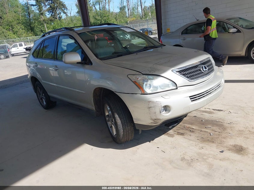 2006 Lexus Rx 400h VIN JTJHW31UX62006211 IAAI salvage auction — LEFT SIDE, Salvage (Idaho), sold $650 on 2026-07-08 (photo 1)