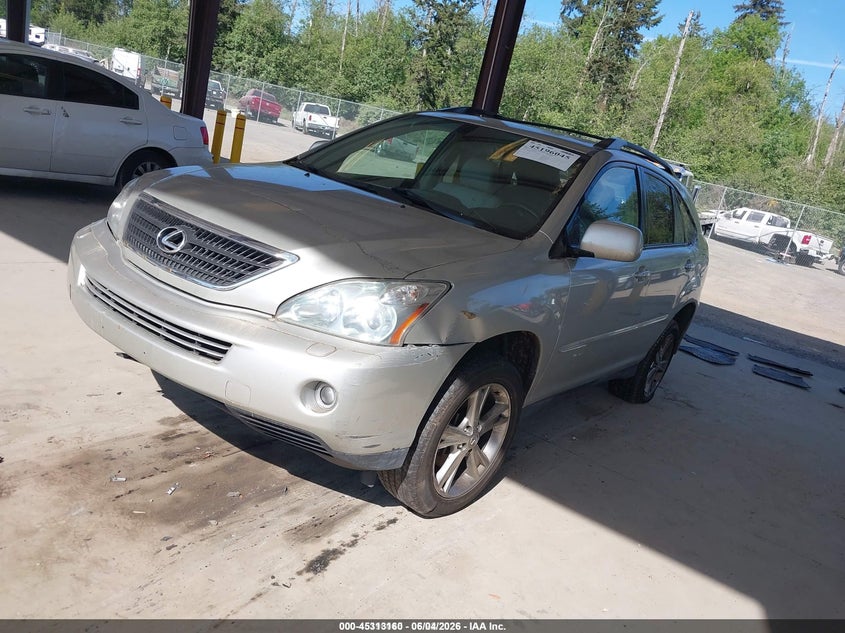 2006 Lexus Rx 400h VIN JTJHW31UX62006211 IAAI salvage auction — LEFT SIDE, Salvage (Idaho), sold $650 on 2026-07-08 (photo 2)