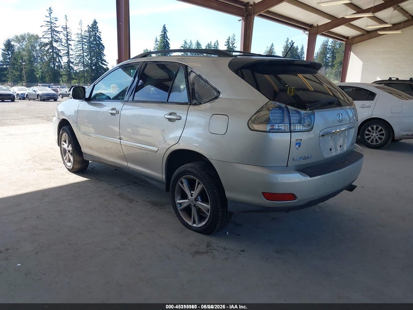 2006 Lexus Rx 400h VIN JTJHW31UX62006211 IAAI salvage auction — LEFT SIDE, Salvage (Idaho), sold $650 on 2026-07-08 (photo 3)