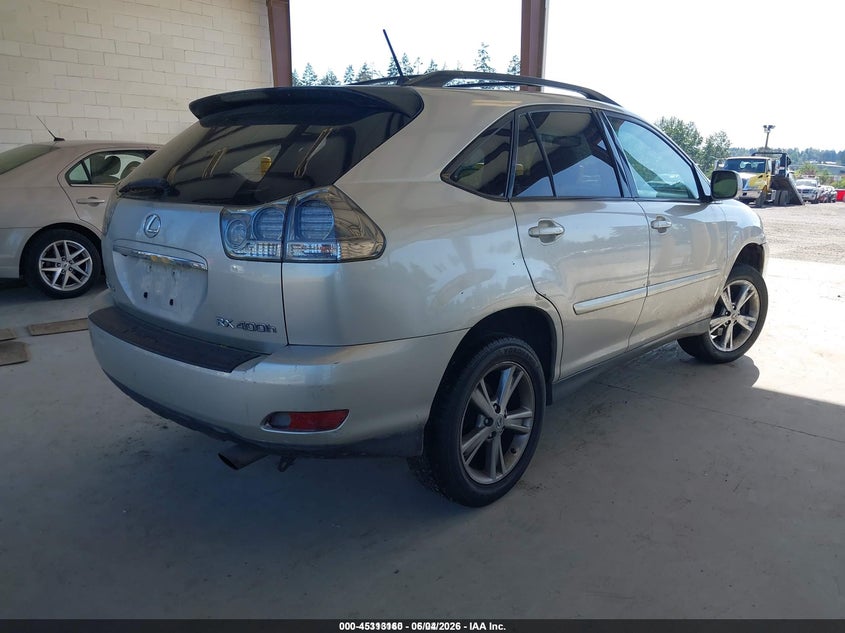 2006 Lexus Rx 400h VIN JTJHW31UX62006211 IAAI salvage auction — LEFT SIDE, Salvage (Idaho), sold $650 on 2026-07-08 (photo 4)