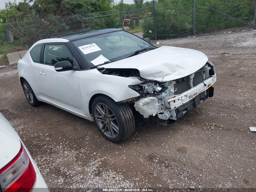 2013 Scion Tc VIN JTKJF5C77D3052134 IAAI salvage auction — FRONT END, Salvage Title, sold $275 on 2026-07-14 (photo 1)