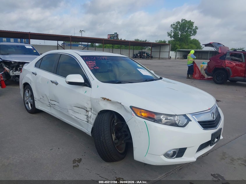 2013 Acura Tsx VIN JH4CU2F64DC013667 IAAI salvage auction — RIGHT SIDE, Salvage Title, sold $1,700 on 2026-07-18 (photo 1)