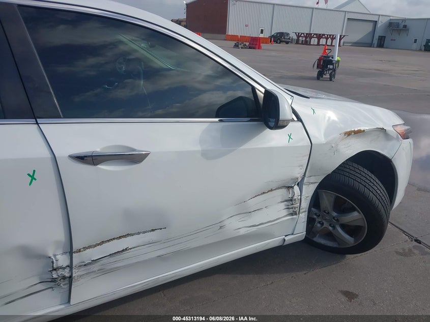 2013 Acura Tsx VIN JH4CU2F64DC013667 IAAI salvage auction — RIGHT SIDE, Salvage Title, sold $1,700 on 2026-07-18 (photo 6)