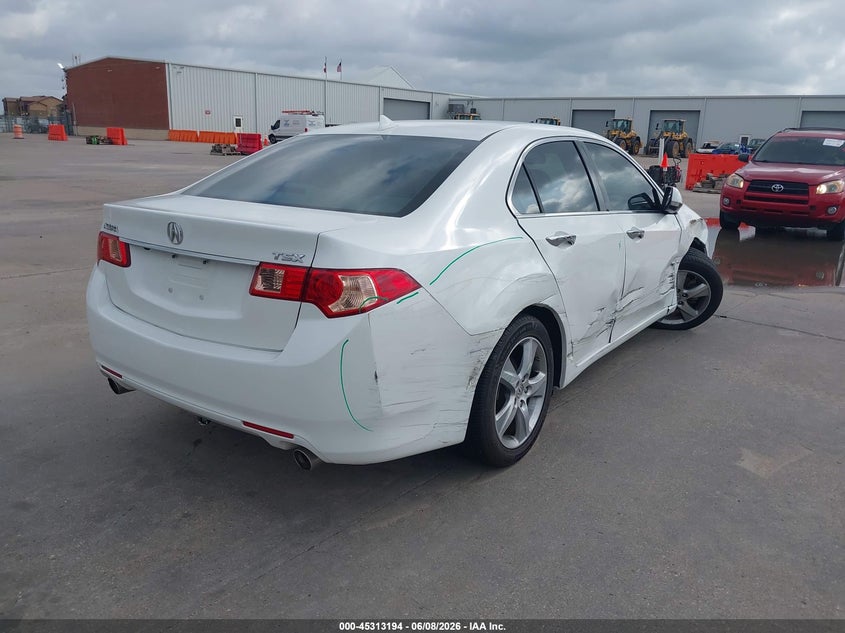 2013 Acura Tsx VIN JH4CU2F64DC013667 IAAI salvage auction — RIGHT SIDE, Salvage Title, sold $1,700 on 2026-07-18 (photo 4)