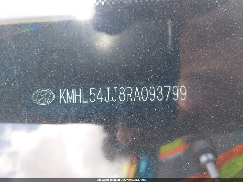 2024 Hyundai Sonata VIN KMHL54JJ8RA093799 IAAI salvage auction — SIDE, Salvage Title, sold $6,200 on 2026-08-25 (photo 9)