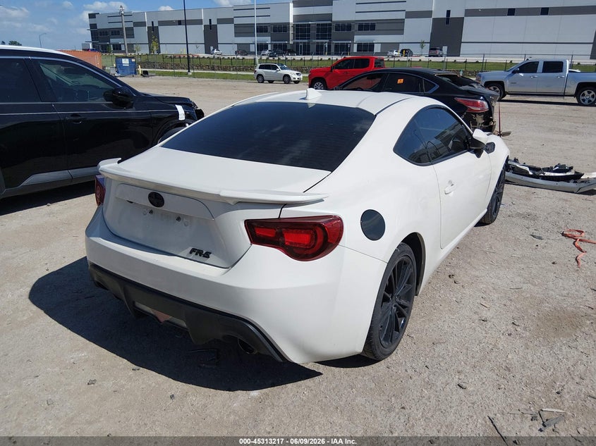2016 Scion Fr-s VIN JF1ZNAA18G8708052 IAAI salvage auction — FRONT END, Salvage Title, sold $2,600 on 2026-08-02 (photo 4)