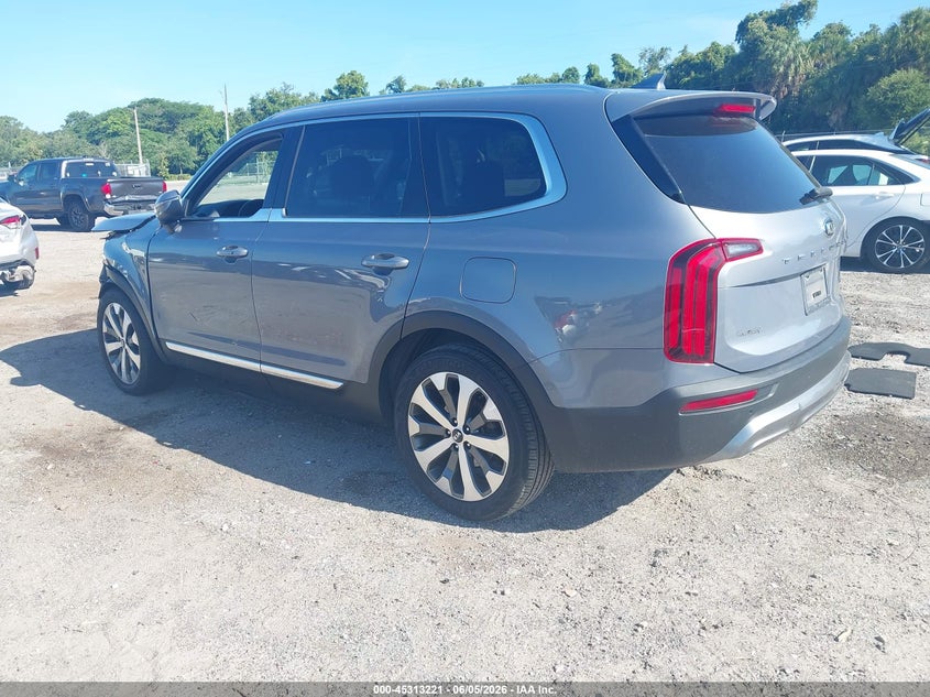 2021 Kia Telluride VIN 5XYP34HC4MG173659 IAAI salvage auction — FRONT END, Salvage Title, sold $5,450 on 2026-07-23 (photo 3)