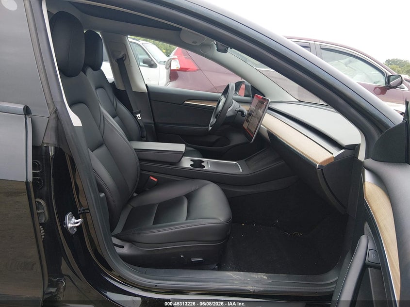 2022 Tesla Model 3 VIN 5YJ3E1EB3NF228579 IAAI salvage auction — FRONT END, Salvage Title, sold $7,600 on 2026-07-31 (photo 5)