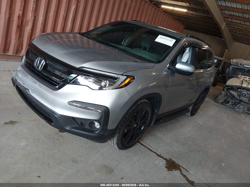 2021 Honda Pilot VIN 5FNYF5H27MB014943 IAAI salvage auction — FRONT END, Salvage Title, sold $11,200 on 2026-07-28 (photo 2)