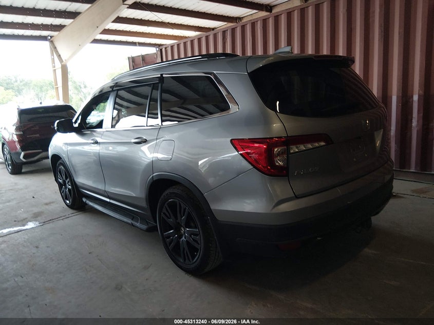 2021 Honda Pilot VIN 5FNYF5H27MB014943 IAAI salvage auction — FRONT END, Salvage Title, sold $11,200 on 2026-07-28 (photo 3)