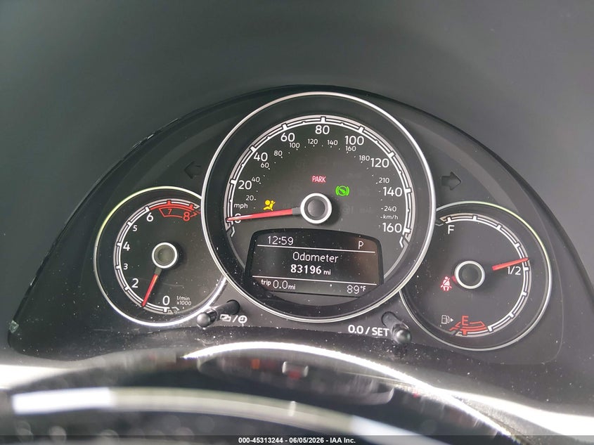 2017 Volkswagen Beetle VIN 3VWF17AT4HM611647 IAAI salvage auction — SIDE, Salvage Title, sold $2,050 on 2026-07-22 (photo 7)