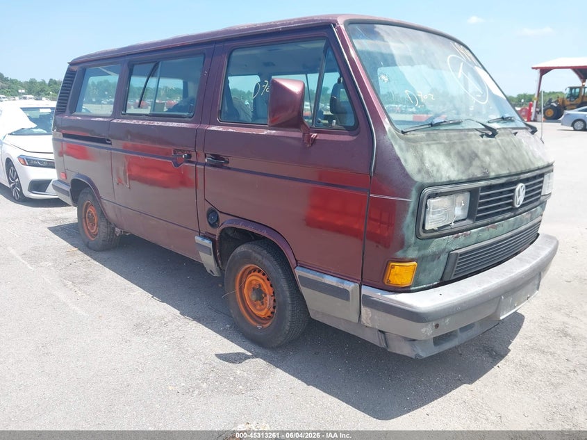 1990 Volkswagen VIN WV2YB0259LH051641 IAAI salvage auction — ALL OVER, Clear (Louisiana), sold $550 on 2026-07-29 (photo 1)
