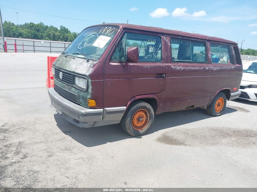 1990 Volkswagen VIN WV2YB0259LH051641 IAAI salvage auction — ALL OVER, Clear (Louisiana), sold $550 on 2026-07-29 (photo 2)