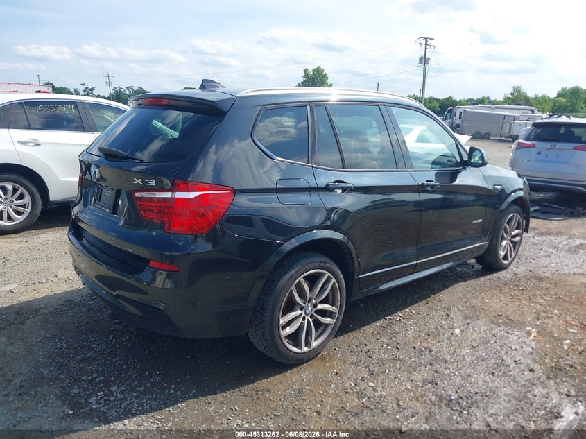 2015 BMW X3 VIN 5UXWX9C5XF0D47489 IAAI salvage auction — FRONT END, Salvage Title, sold $2,850 on 2026-07-19 (photo 4)