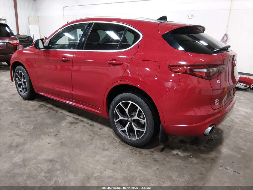 2021 Alfa romeo Stelvio VIN ZASPAKBN8M7C99533 IAAI salvage auction — FRONT END, Salvage (Iowa), sold $10,825 on 2026-07-21 (photo 3)