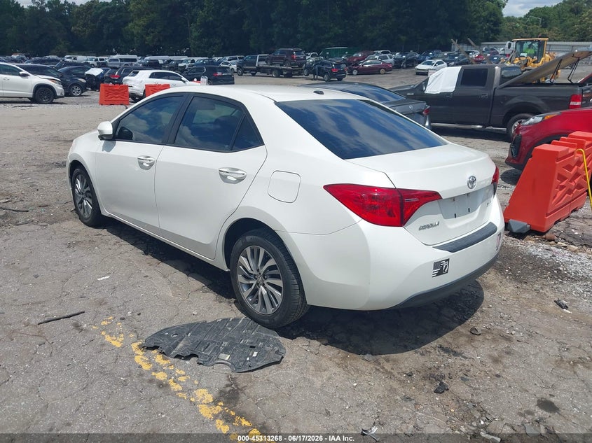 2019 Toyota Corolla VIN 5YFBURHE7KP905765 IAAI salvage auction — LEFT FRONT, Salvage (Georgia), sold $4,600 on 2026-07-22 (photo 3)