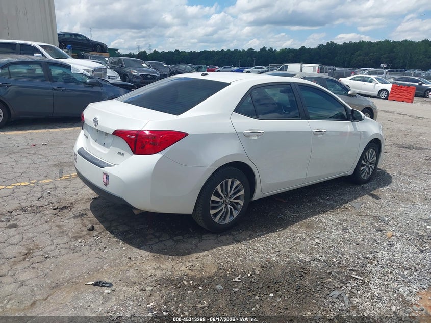 2019 Toyota Corolla VIN 5YFBURHE7KP905765 IAAI salvage auction — LEFT FRONT, Salvage (Georgia), sold $4,600 on 2026-07-22 (photo 4)