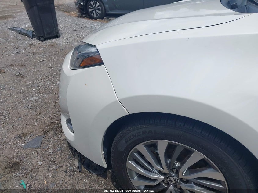 2019 Toyota Corolla VIN 5YFBURHE7KP905765 IAAI salvage auction — LEFT FRONT, Salvage (Georgia), sold $4,600 on 2026-07-22 (photo 6)