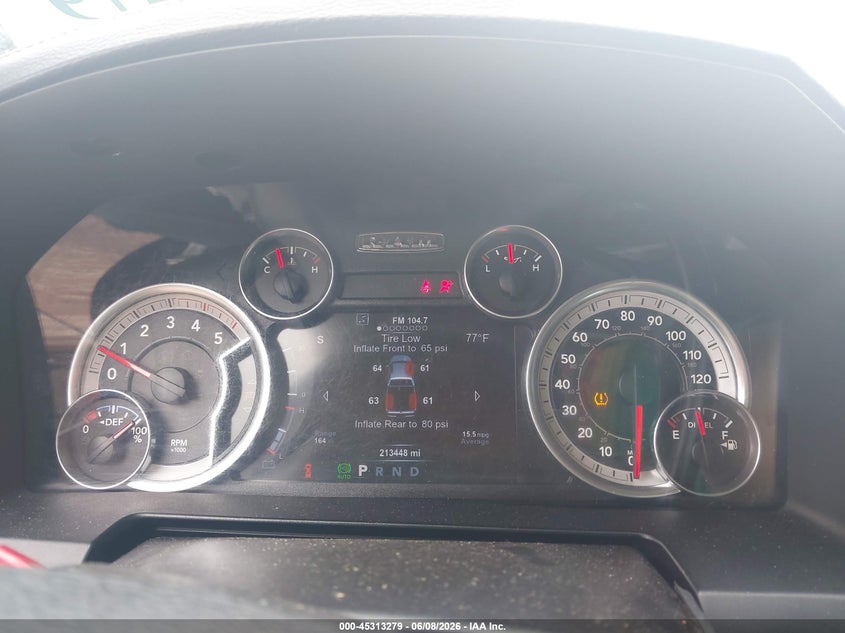 2015 Ram 2500 VIN 3C6UR5FL9FG603823 IAAI salvage auction — SIDE, Salvage Title, sold $25 on 2026-09-07 (photo 7)