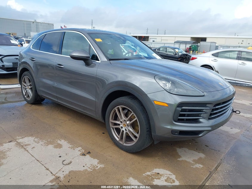 2019 Porsche Cayenne VIN WP1AA2AY2KDA04501 IAAI salvage auction — REAR END, Salvage Title, sold $17,100 on 2026-07-16 (photo 1)