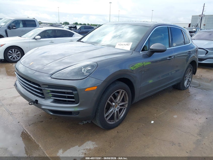 2019 Porsche Cayenne VIN WP1AA2AY2KDA04501 IAAI salvage auction — REAR END, Salvage Title, sold $17,100 on 2026-07-16 (photo 2)
